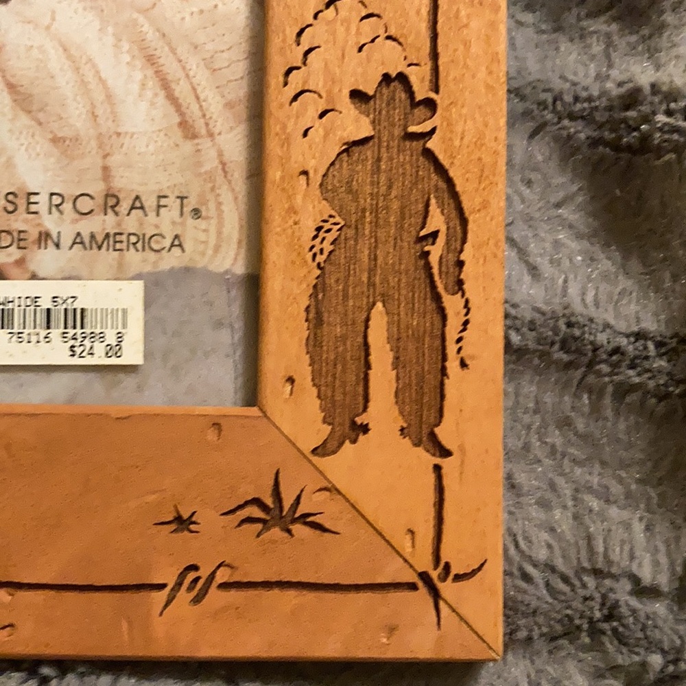 Western themed wood frame NWT - Picture 5 of 10